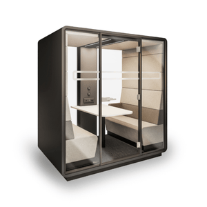 Akoestische werkplek tot 4 personen